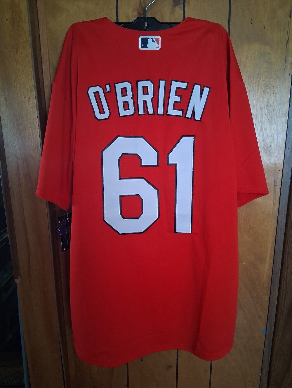 Mystery Sports Card With Riley O'Brien STL Cardinals Xl Jersey